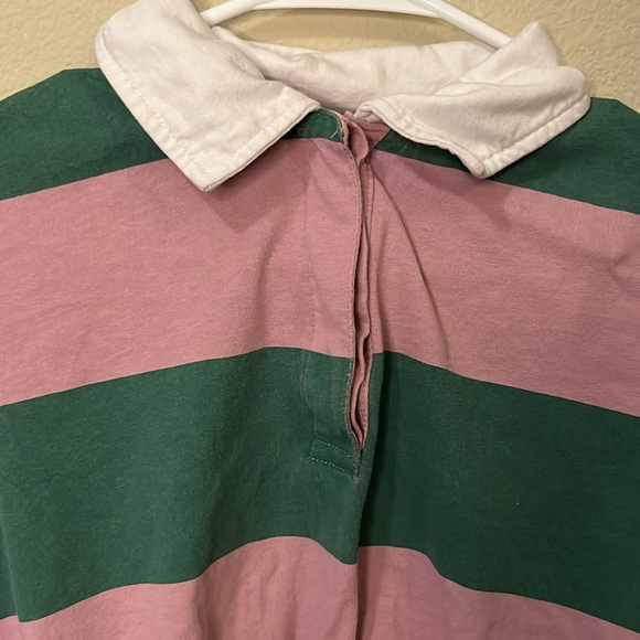 Pink and green RSG cropped Long sleeve - Picture 4 of 5